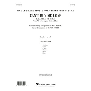 Can't Buy Me Love - Conductor Score (Full Score)
